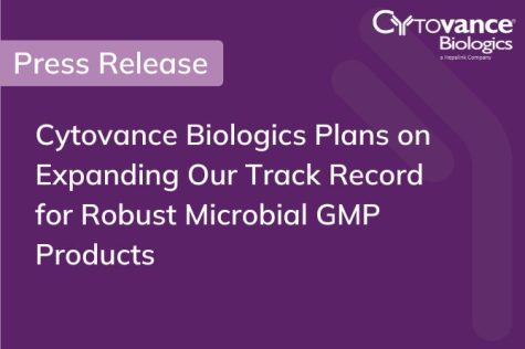 Microbial GMP CDMO PR