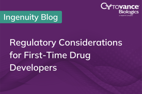Regulatory Considerations for First-Time Drug Developers
